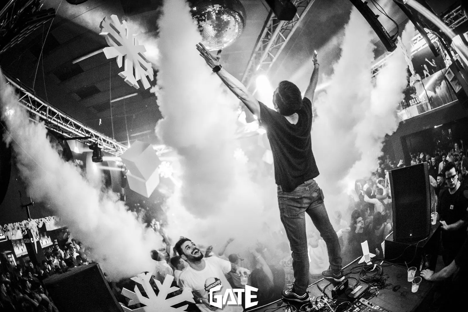 Sergio Parisi sul palco